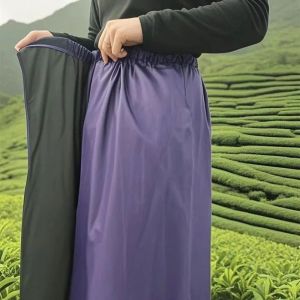 NEXTYOO Oxford Fabric Waterproof Apron Dirt-Resistant Rain Skirt Weatherproof Apparel One-Piece Raincoat Farming