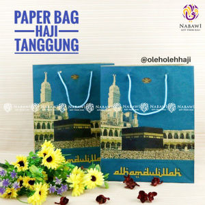 Nabawi Paper Bag Haji Tanggung Gambar Kabah - 1 PCS