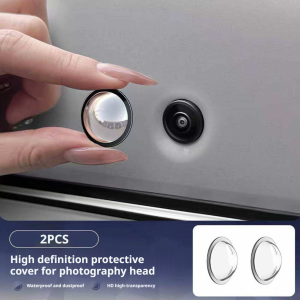 SEAMETAL Car Camera Protective Cover 360 ° High-definition Panoramic Reversing Camera Lens Waterproof Dustproof Protective Cover