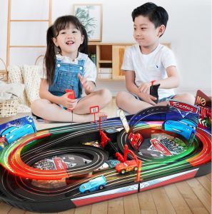 JJ SLOT Electric Rail Car Racing F1 Track Adventure: A Dual Mode Remote Control Racing Experience