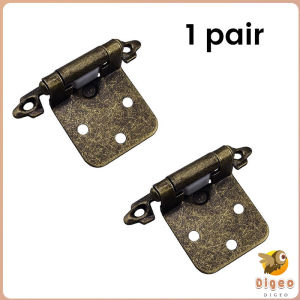Digeo 2Pcs Self-Closing Cabinet Hinges for Secure Home Storage