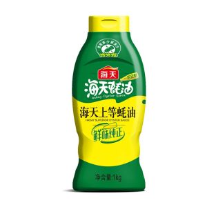 Sea and Sky Oyster sauce 1kg superior oyster sauce extruding condiment Household oil hot pot condiment family affordable