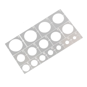 Professional Model Painting Aid Car Tank Model Roadwheel Rims Sprayer Stencil Template Featuring Measurement