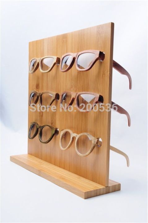 wadah kacamata/ tempat kacamata duduk gantungan kacamata Wooden