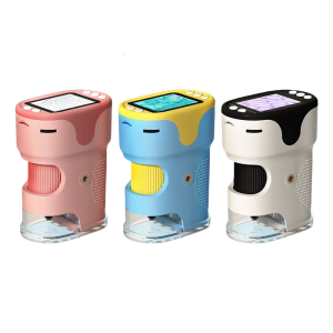 Handheld Microscope Portable Designs Compact Microscope with 32G Memory & LED Light for Adults for Education & Research