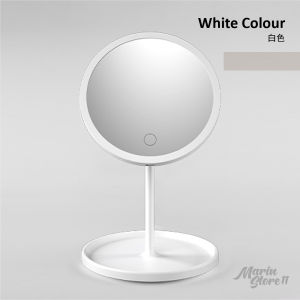 LED 3 color light Makeup Mirror Professional Portable USB Charge Mirror Bulbs Vanity LED 三色充电携带式化妆镜带台灯