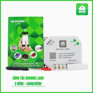Công Tắc Thông Minh Lahu 04 RTC Tích Hợp IC Thời Gian Thực Điều Khiển Từ Xa Qua Điện Thoại Hẹn Giờ Tự Động