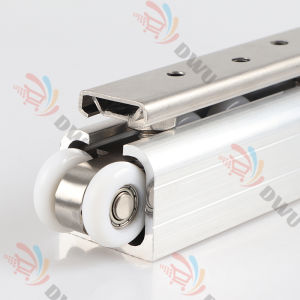 【1-3 Days Delivery】Sliding Door Roller (Nylon/Steel) Set 80 to 100kg with 2 meter Track