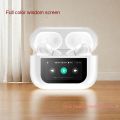 Touchscreen TWS Wireless Bluetooth Earbuds with ANC, Charging Case, and Dual-Mode for Sports and Entertainment. 