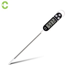 HOMEC ที่วัดอุณหภูมิอาหาร เครื่องวัดอุณหภูมิอาหาร วัดอุณหภูมิน้ำ Food Thermometer แบบดิจิตอล หน้าจอ LCD ทนร้อน -50 ถึง 300องศา