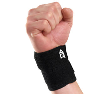 AQ Support Wrist Support Neoprene Velcro Black Mesh 5090