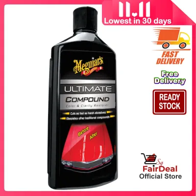 Meguiar’s Ultimate Compound Car Compound Restores Car Paint and Car Shine