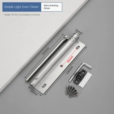 Universal Installation Automatic Door Stopper Outside Close To Children Against Children Closes Automatic Doors Silent Door Lock
