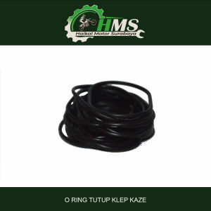 O RING TUTUP KLEP KAZE - SEAL SIL O RING KARET TUTUP KLEP KAZE / KAZE R / BLITZ (Harga Dan Kemasan Per Pak isi 25)