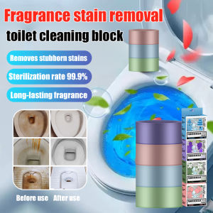 💕Deodorizing and Descaling💕Toilet Cleaning Block Toilet Cleaning Spirit Toilet Cleaning BMW Bucket Cleaner Toilet Cleaning Deodorizing Artifact Odor Removal Yellow Descaling Blue Bubble Toilet Cleaning Block马桶清洁块