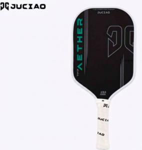 Juciao Aether IV (Gen4) Thermoformed T700 Raw Carbon Fiber Pickleball Paddle For Power & Spin