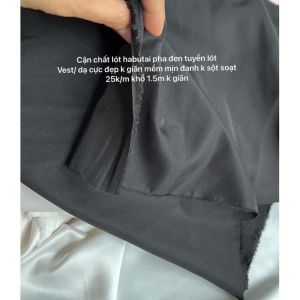 Vải Lót gió trắng Vải Gió habutai Trắng -Đen che phủ bụi Rèm trang trí phông nền  khăn trải bàn nhẹ