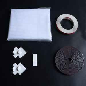 มุ้งแม่เหล็ก มุ้งลวดแม่เหล็กป้องกันยุงสำหรับห้องนอนบ้าน ตาข่ายหน้าต่างแม่เหล็ก DIY กรอบเต็มแม่เหล็กเชื่อมต่อ เน็ตกันยุงสามารถถอดได้ ล้างได้ กันยุงตระกร้าล้าง