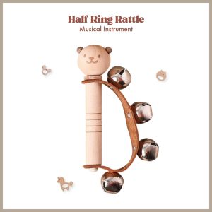 Day One 🍃 Baby Bear First Music Series | Wooden Musical Toy Gift Set for Babies