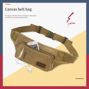 Crossbody Belt Bag for Men and Women Waterproof Sports