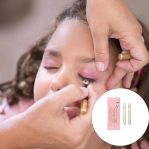 8 cái nhỏ gọn có thể tháo rời mút đánh phấn mắt applicators tự nhiên dùng một lần cọ trang điểm cho du lịch hoặc sử dụng nhà