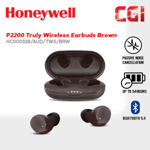 Honeywell Truly Wireless Suono P2200 Earbuds (Brown) - HC000328/AUD/TWS/BRW