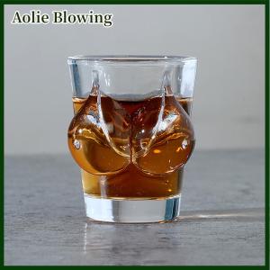 Aolie 1PC New Unique Beer Cup Funny Men Women Body Shaped Transparent Wine Bar Drinkware Cocktail Mug Coffee Juice Teacup