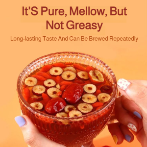 【FAMMY FAEY】Rose Brown Sugar Ginger Jujube Tea Red Dates Longan Wolfberry Water Ginger Sugar Brown Sugar