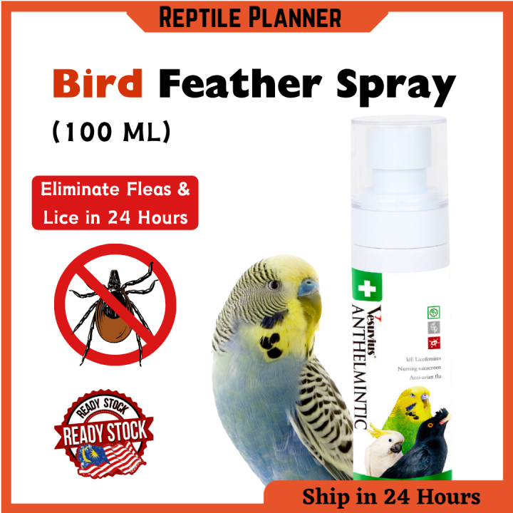 Bird Anti Flea Mite Lice Spray for Birds Feather Miracle Care