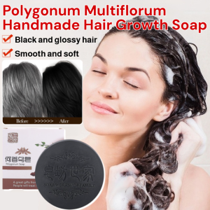 Polygonum Multiflorum Handmade Hair Growth Soap Anti-Loss Volumizing Promote Hair Growth Enhance Hair Roots