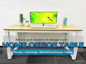AIODIY Brand new office table computer table study desk computer desk home office desk laptop desk computer desk desktop desk 1.6cm thick solid wood waterproof corrosion-resistant wear-resistant computer table