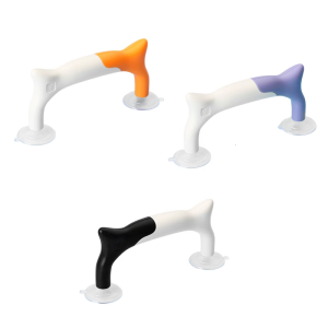 Quilting Ruler Handle with Ergonomical Handle Ruler Grip Double Suction Cup Sewing Tool for Quilting Patchwork Ruler