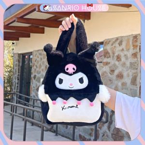 🌸Sẵn+Video🌸 Túi Xách Kuromi Thỏ hồng Melody Mèo Hello Kitty Lớn - Túi Gấu Bông Hoạt Hình Sanrio Dễ Thương - ASANRIO HOUSE