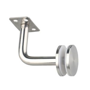 Bracket Handrail Kaca Handrail Wall Bracket Aksesoris Railing Tangga Stainless Steel