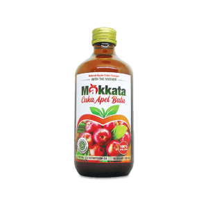 Cuka Apel Murni Asli Original 330ml Makkata Obat Diet / Obat Kolesterol / Obat Diabetes Ampuh