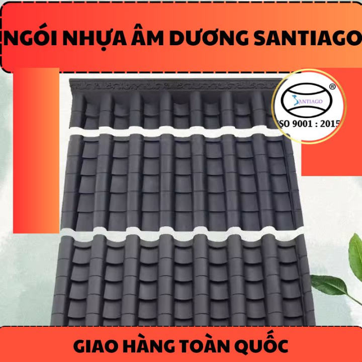 MÁI NGÓI NHỰA ÂM DƯƠNG SANTIAGO