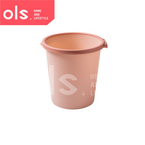 OLS Colorful Trash Can Bins Pressure Rings Bathroom Toilet Kitchen Office Trash Can