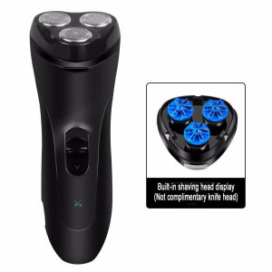 AGM Electric Shaver Washable Beard Trimmer Razor Triple Floating Blade Heads With Trimmer Dual Use for Men