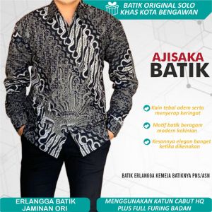 Baju Batik Pria Lengan Panjang Modern Atasan Batik Kekinian Kemeja Batik Pria Motif Terbaru 2022 Kalem Elegan Simpel Baju Batik Kondangan Pria Kemeja Batik Pria Dewasa Pesta Nikahan Motif Kekinian Baju Batik Pria Adem
