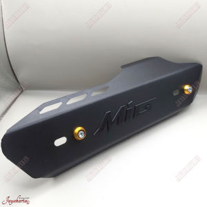 PAKET Cover Tutup Knalpot MIO SPORTY / MIO SOUL / MIO SMILE / Tameng / Cover Tutup Knalpot Yamaha Mio Sporty / Tameng knalpot mio smile / Tutup knalpot mio smile lama