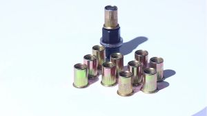 WH  11Pcs Manual Riveter Nut Tool Accessory For Nuts M3 M4 M5 M6 M8 M10 M12 Simple Installation Hand Rivet Nut MY