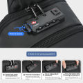 Tigernu 8889 Anti-Theft Crossbody Bag Adjustable Strap TSA Lock Travel & Daily Use stylish Waterproof Sling Bag fit 11inch ipad. 