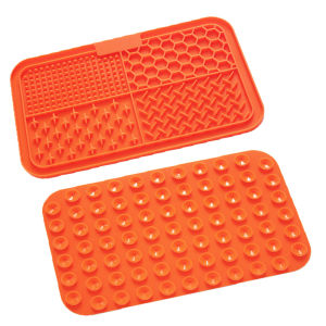 Newlicking mat pet feeding bowl slow-feeding mat for dogs suction cup slow-feeding mat silicone slow-feeding mat for cats and dogs