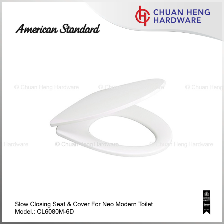 American Standard Slow Closing Seat & Cover For Neo Modern Toilet