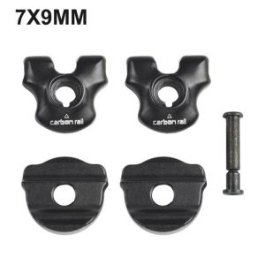 Saddle Clamp 7x9mm 7x7mm untuk Carbon Oval Round Rail Penjepit Sadel Seatpost Sepeda - Seat Tube Clip Seatpost Clamp