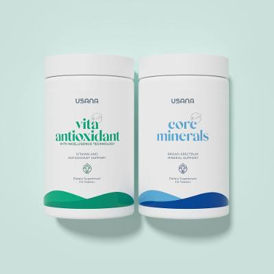 Usana Cellsentials Core Minerals and Vita Antioxidant ( 112 Tablets/Bottle )