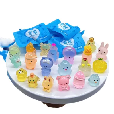 Túi mù may mắn mô hình mini trang trí hoạt hình ngẫu nhiên nhận được đồ mini đồ vui nhộn test nhân phẩm may mắn