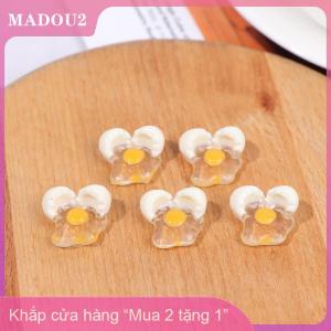 [COD] MADOU2 5 mô hình trứng vỡ nhỏ thu nhỏ Nhà búp bê 1:12 phụ kiện đồ chơi nhà bếp tự làm