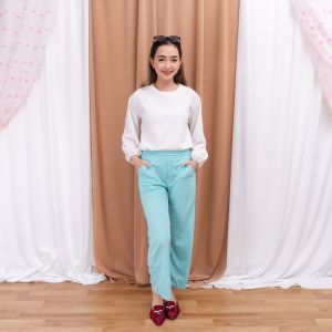 Yuka Slim Cullote / Katun Poly Kulot Highwaist