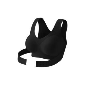 COLORF Anti-sagging Seamless Push Up Bra Posture Corrector Cross Back Front Closure Bra Fashion Lingerie Underwear Women Lady